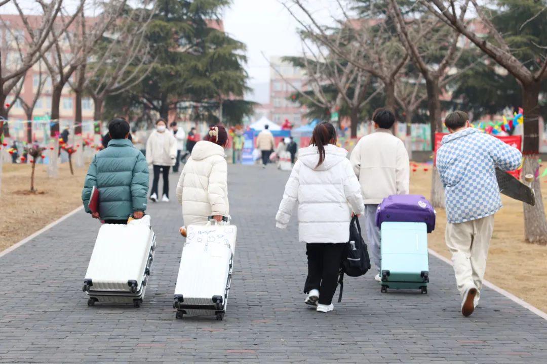 在张灯结彩的氛围下 走进校园 在张灯结彩的氛围下 走进校园