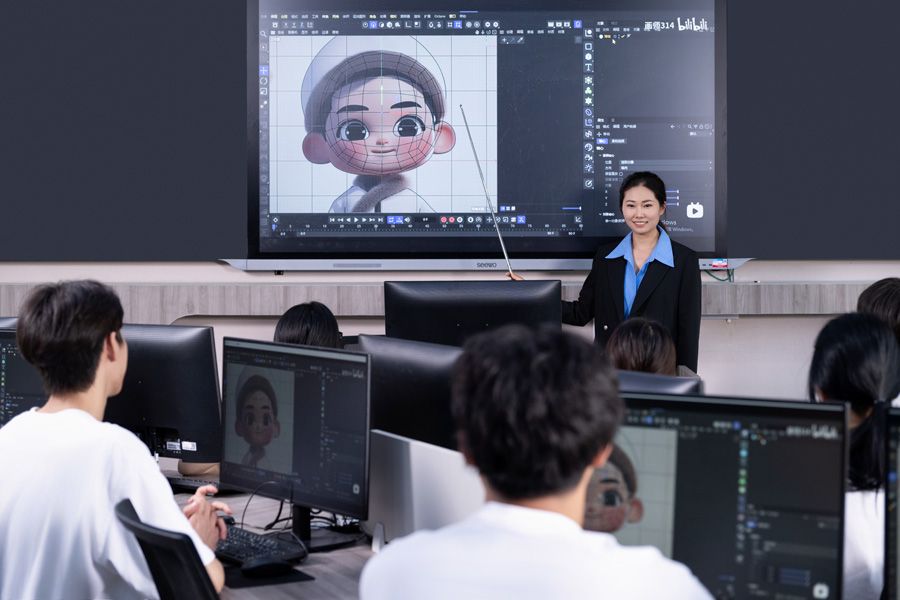动漫制作课堂教学