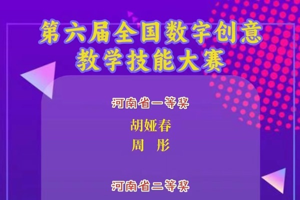 建筑工程学院教师荣获第六届全国数字创意数字技能大赛多项奖项