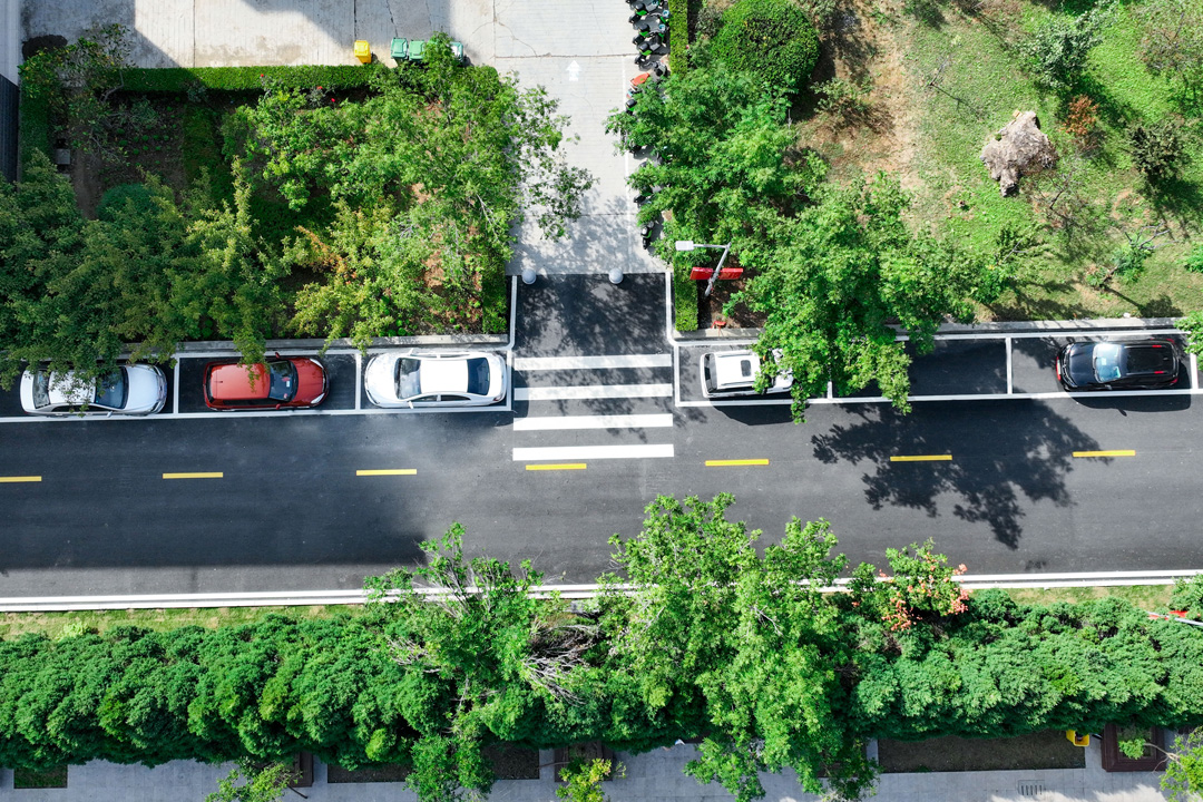 郑州城市职业学院校园景色